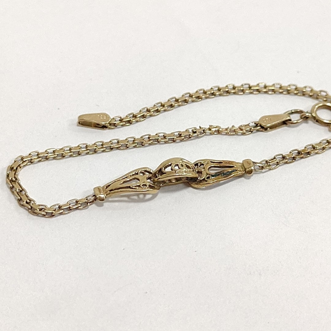 PULSERA ORO 14 K 2.4 GRMS (SEMINUEVO)