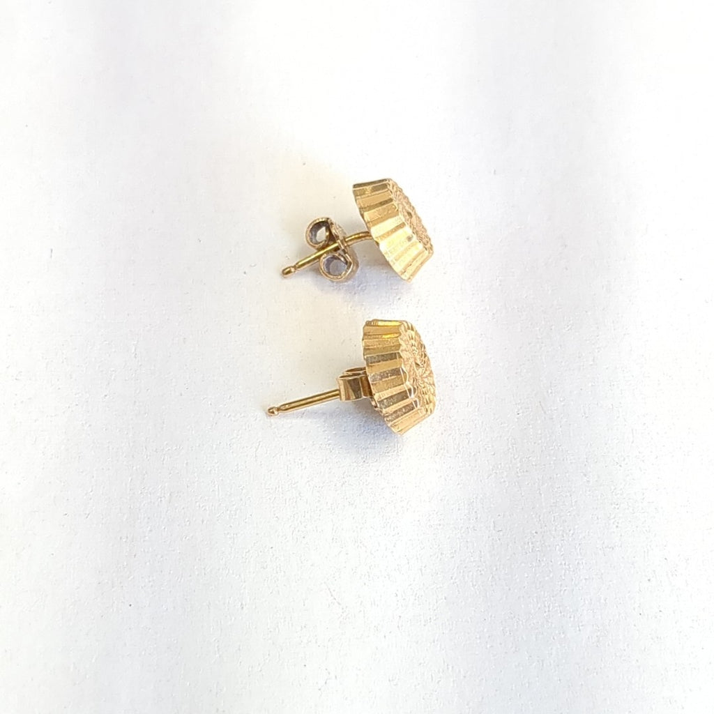 ARETES PAR ORO 18 K 2,90 GRMS (SEMINUEVO)