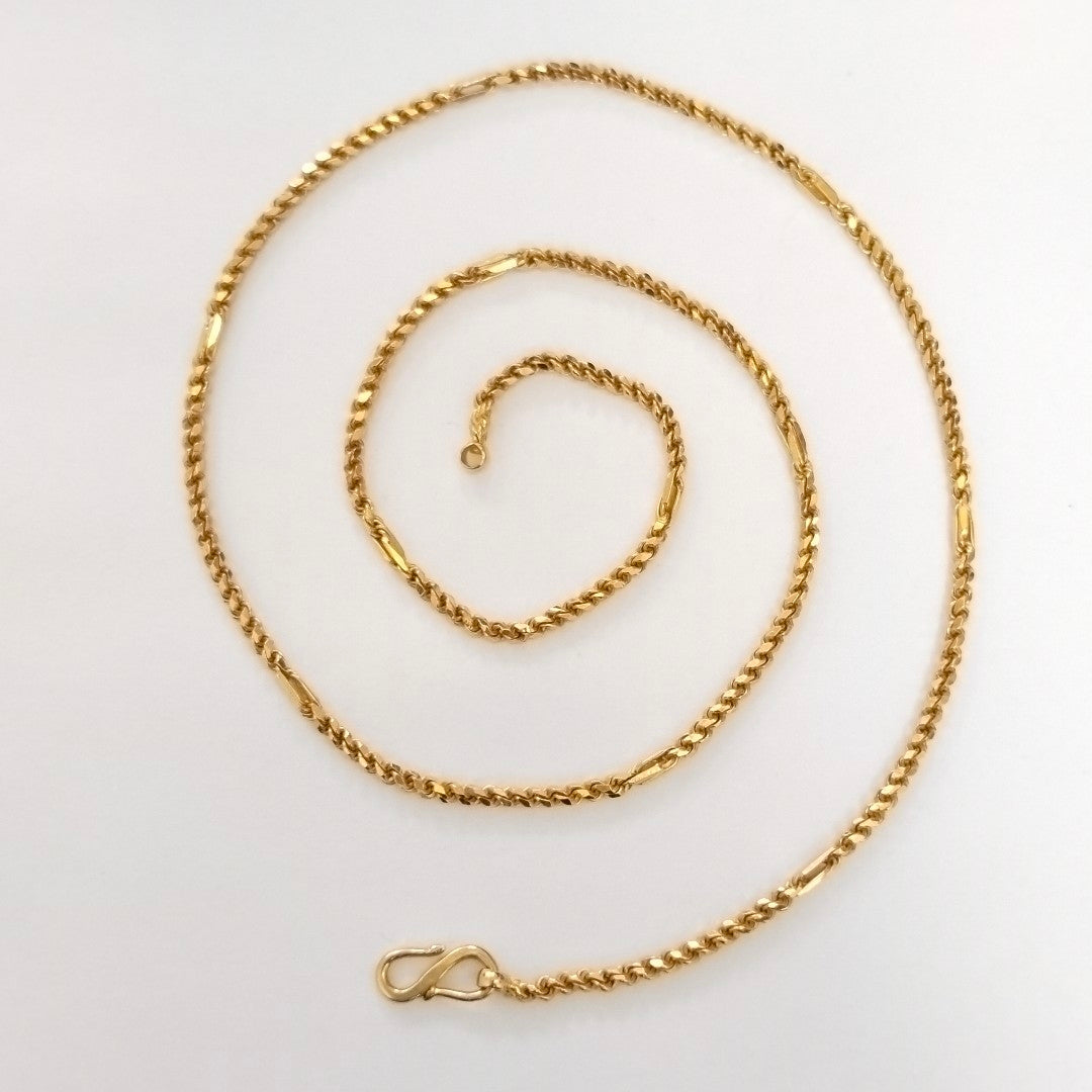 CADENA ORO 21 K 19.9 GRMS (SEMINUEVO)