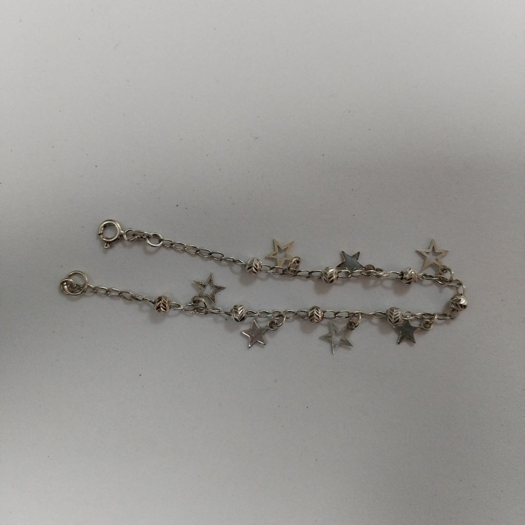 PULSERA TEJIDO ESPECIAL PLATA .925 18 CM 3 GR (NUEVO)