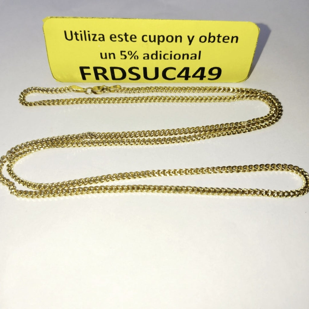 CADENA ORO 10 K 5.7 GRMS (SEMINUEVO)
