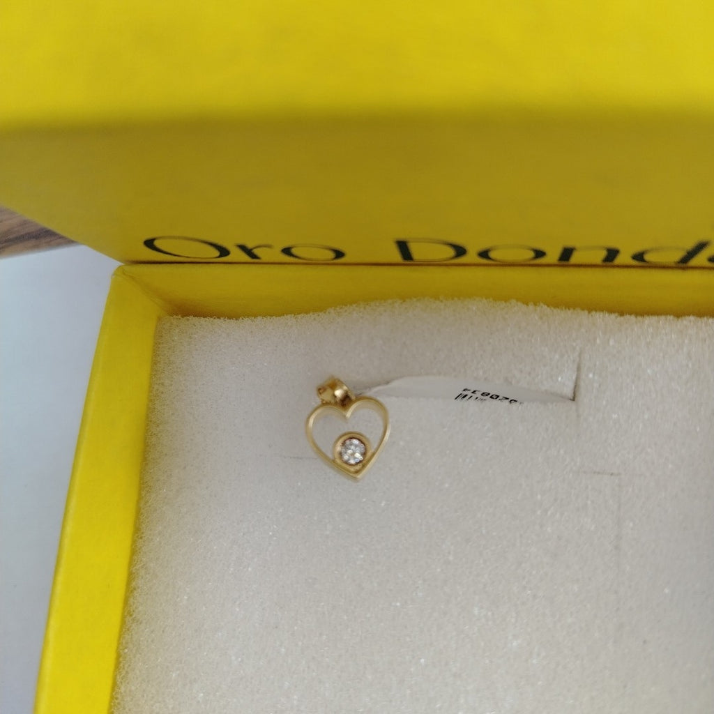 DIJES CORAZON ORO 10K 1.2 GR (NUEVO)