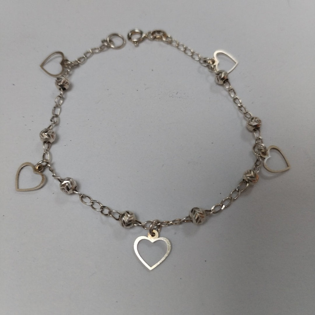 PULSERA TEJIDO ESPECIAL PLATA .925 18 CM 2.7 GR (NUEVO)