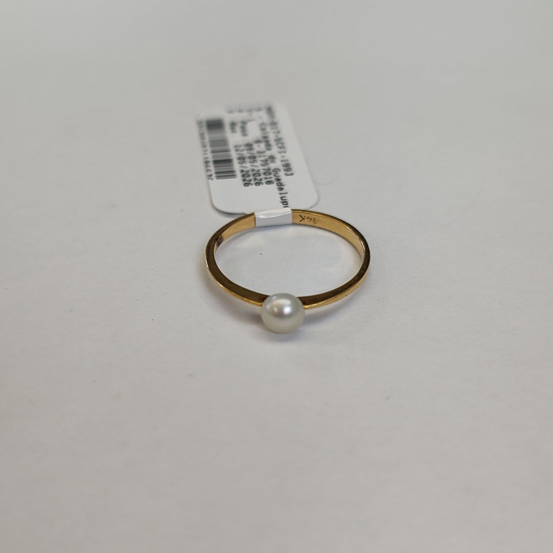 ANILLO ORO 14 K 1.3 GRMS (SEMINUEVO)
