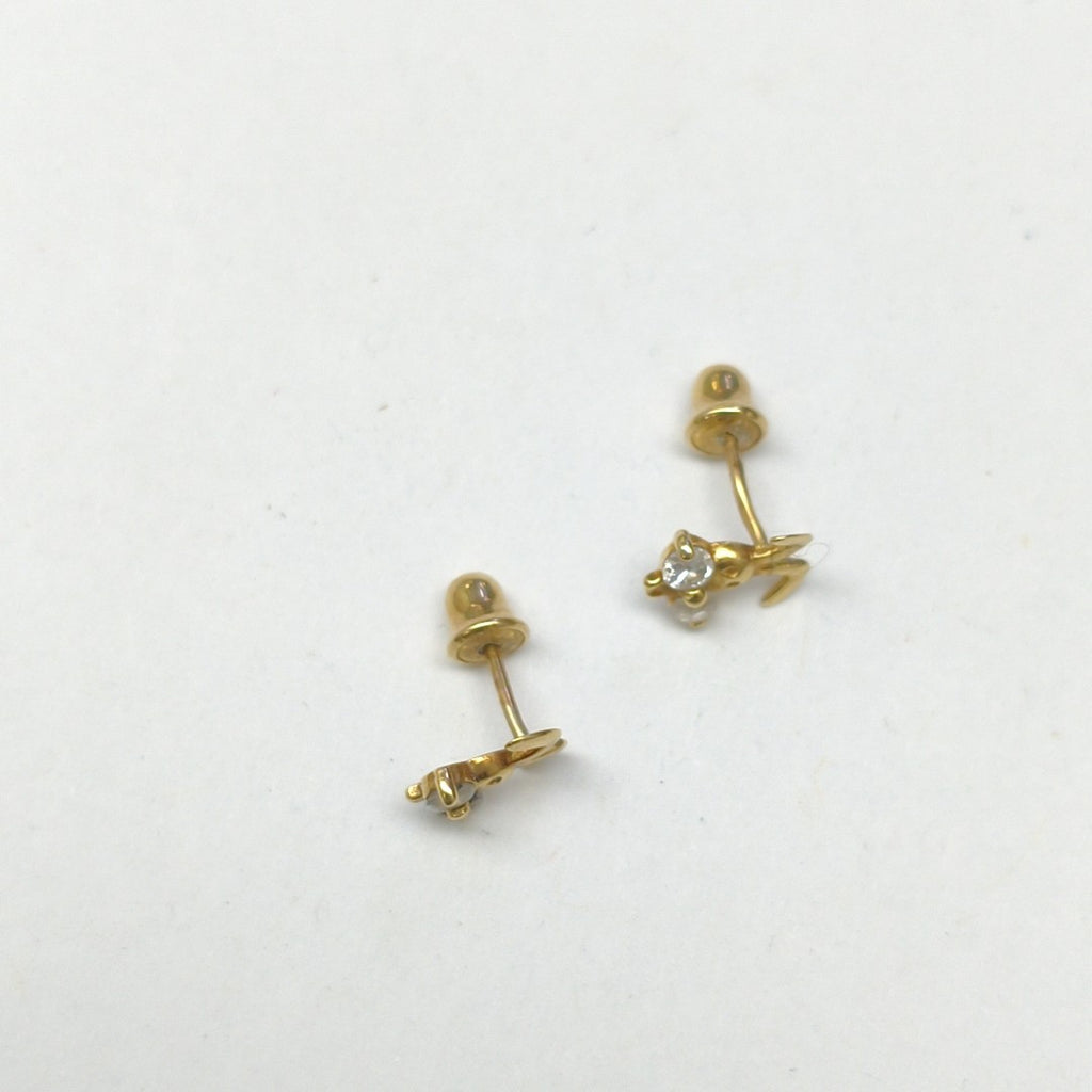 BROQUELES PAR ORO 10 K 0.5 GRMS (SEMINUEVO)