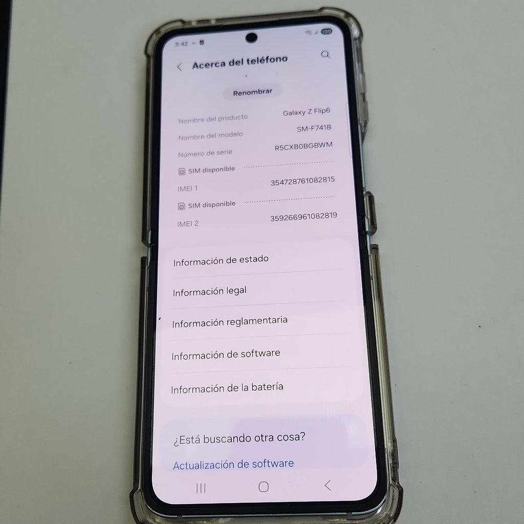 CELULAR SAMSUNG GALAXY Z FLIP6 SM-F741B (2024) 512 GB 12 GB RAM