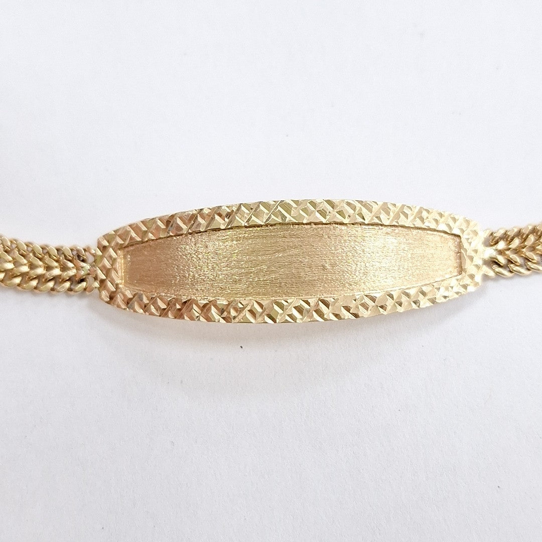 ESCLAVA ORO 10 K 9.3 GRMS (SEMINUEVO)