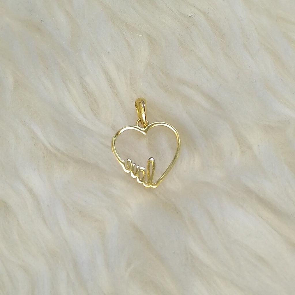 DIJES CORAZON ORO 10K 0.8 GR (NUEVO)