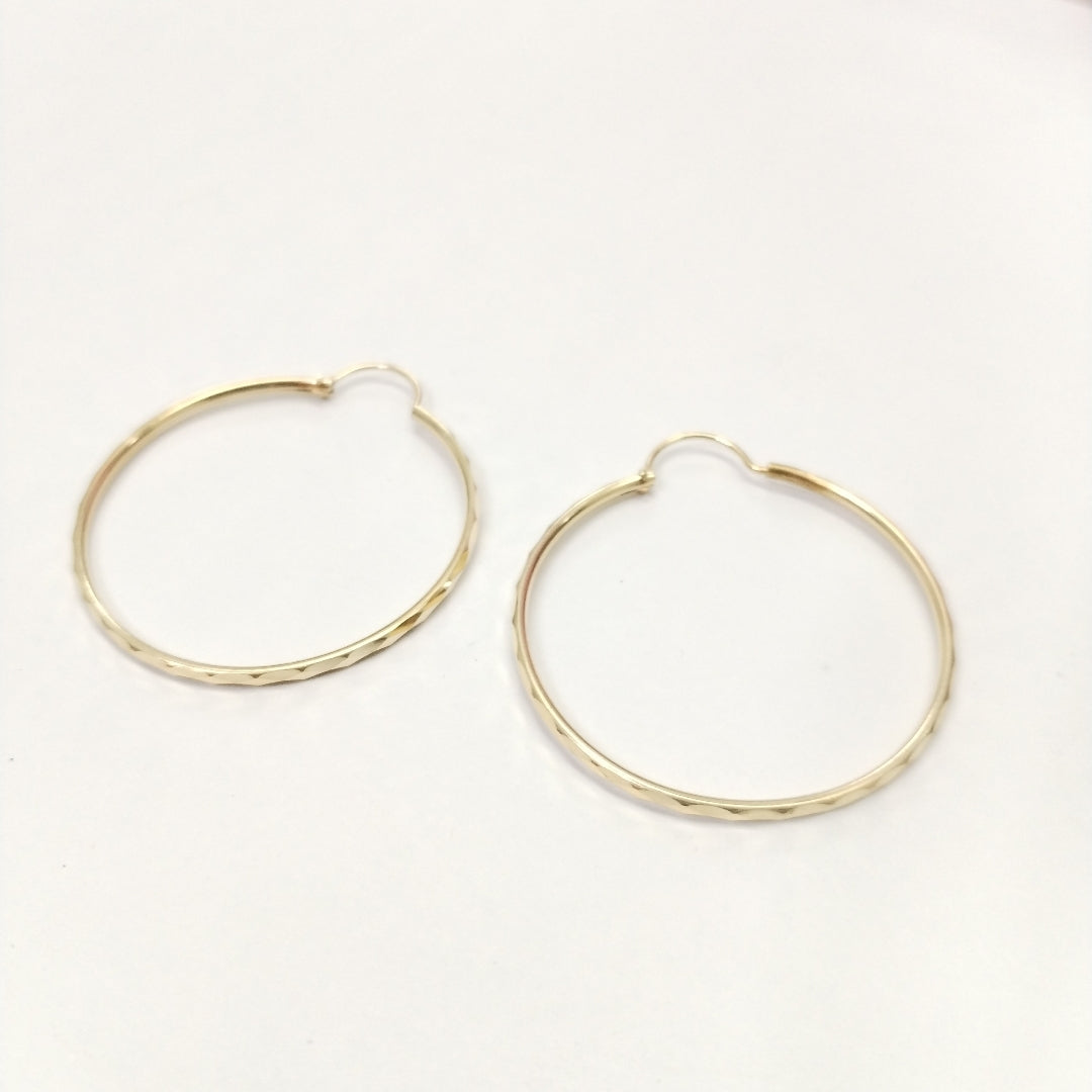 ARRACADAS PAR ORO 14 K 2.6 GRMS (SEMINUEVO)