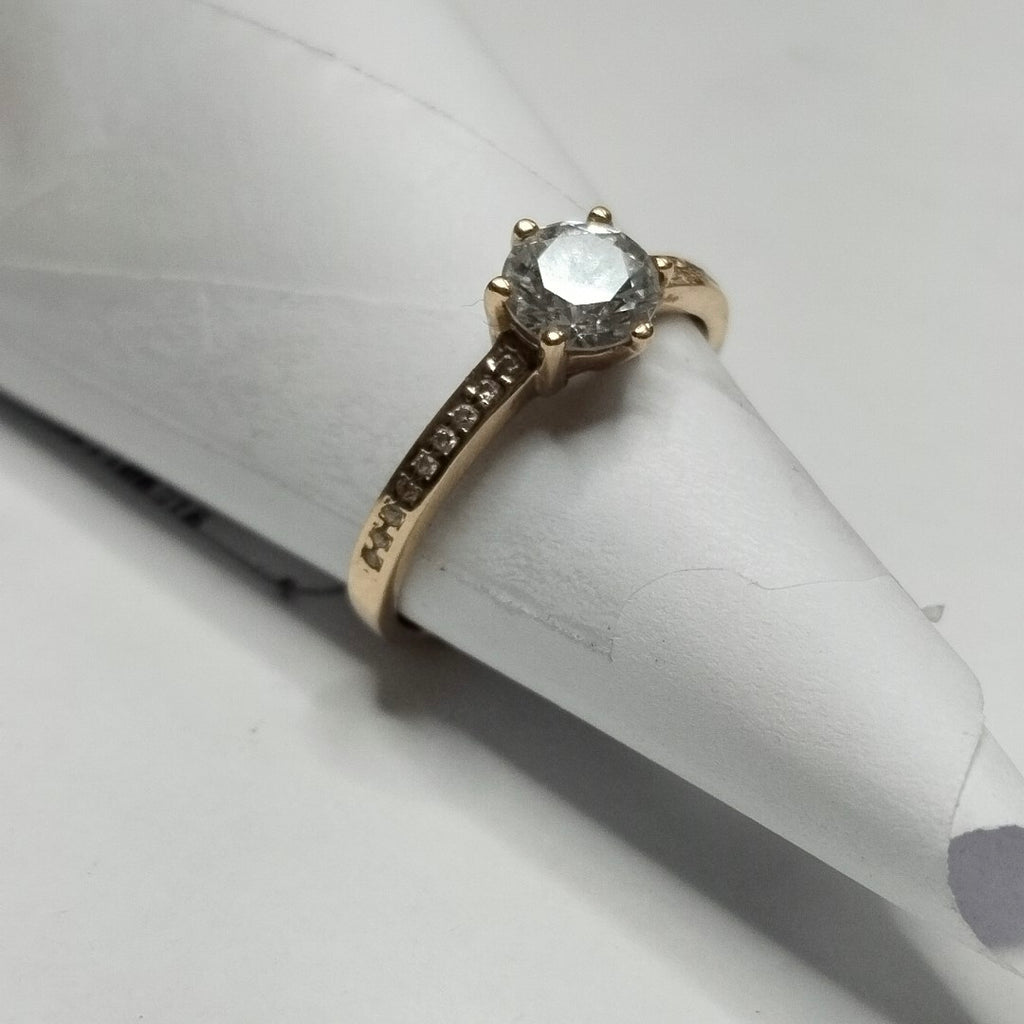 ANILLO ORO 14 K 2 GRMS (SEMINUEVO)