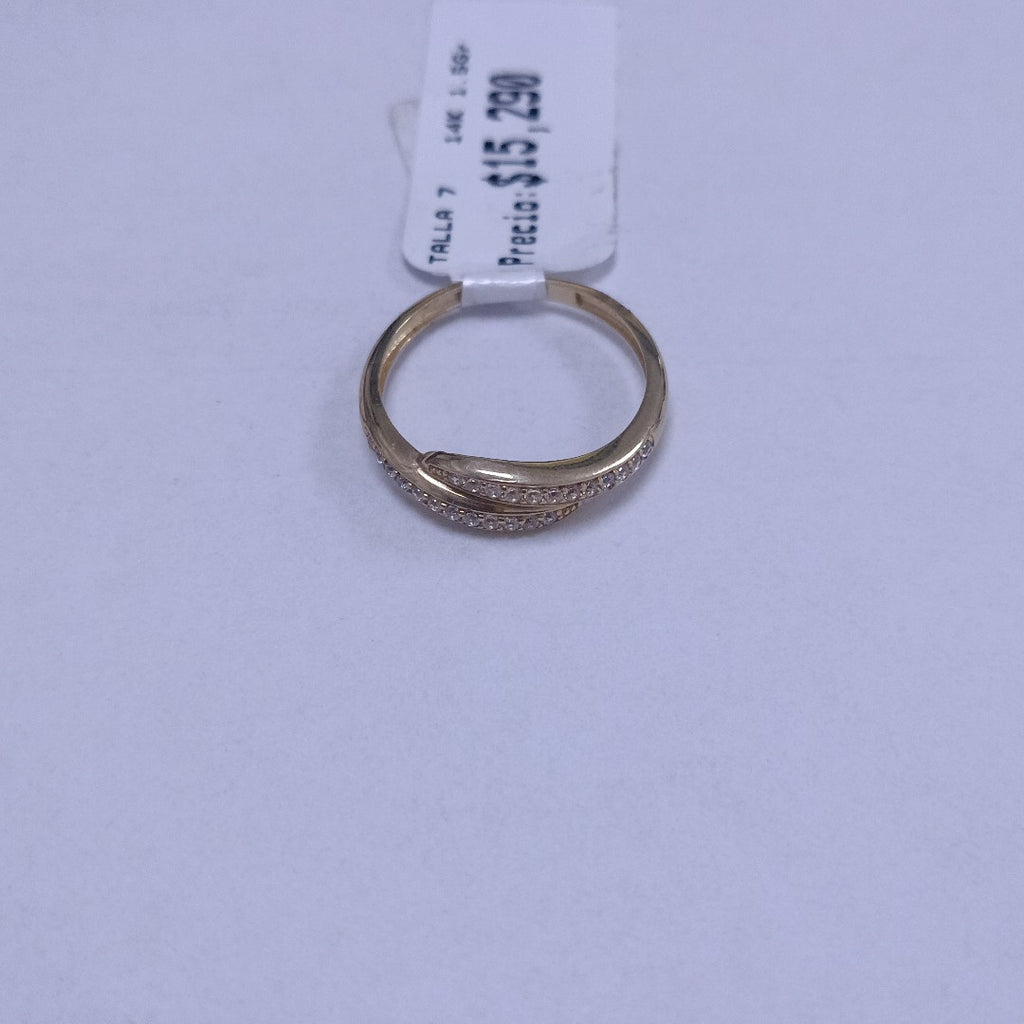 ANILLOS DAMA ORO 14K 1.5 (NUEVO)