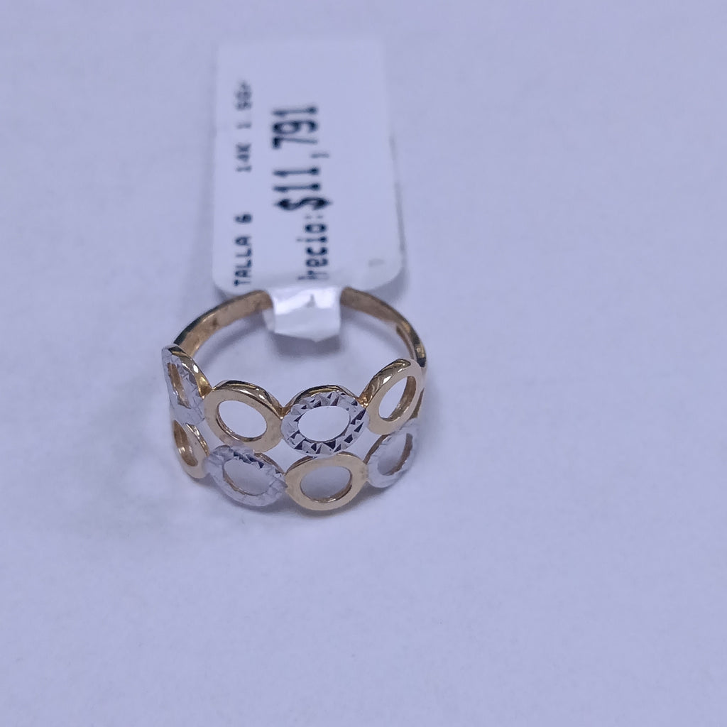 ANILLOS DAMA ORO 14K 1.5 (NUEVO)