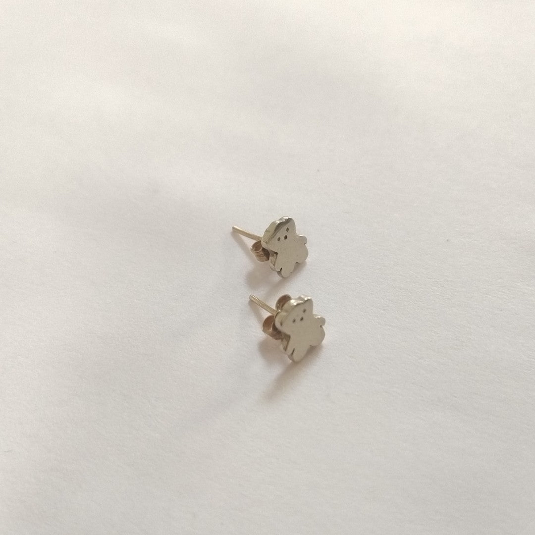 BROQUELES PAR ORO 14 K 1,50 GRMS (SEMINUEVO)