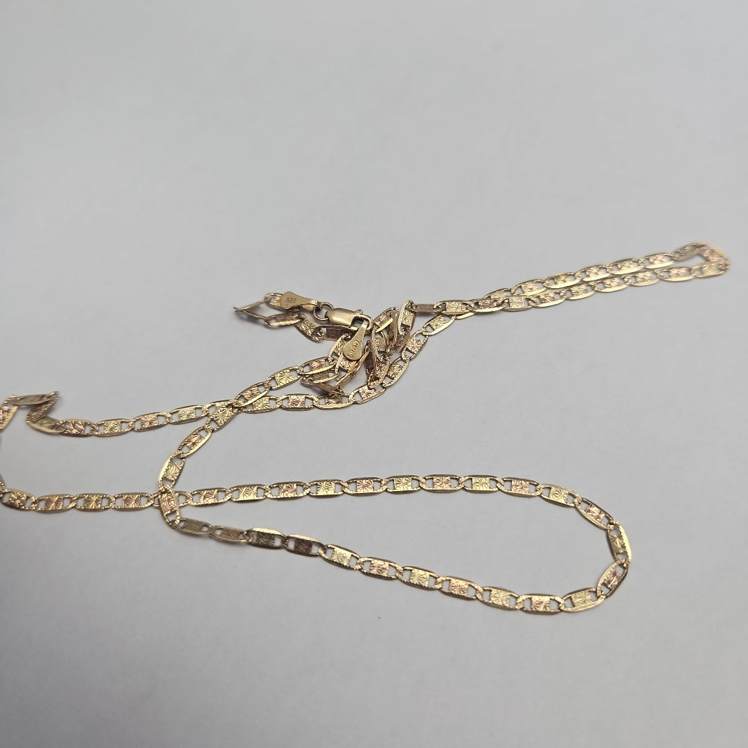 CADENA ORO 10 K 6,50 GRMS (SEMINUEVO)
