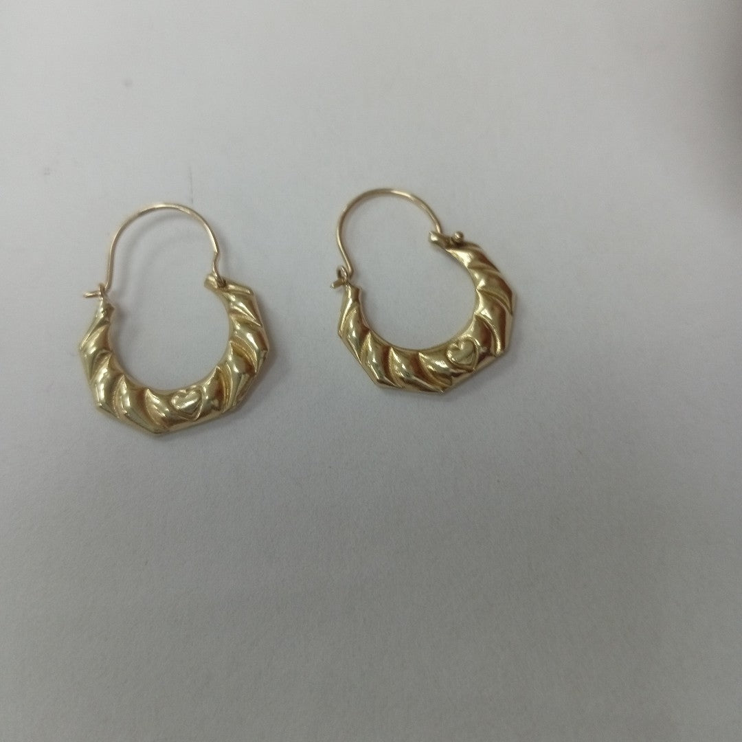 ARRACADAS PAR ORO 10 K 0.9 GRMS (SEMINUEVO)