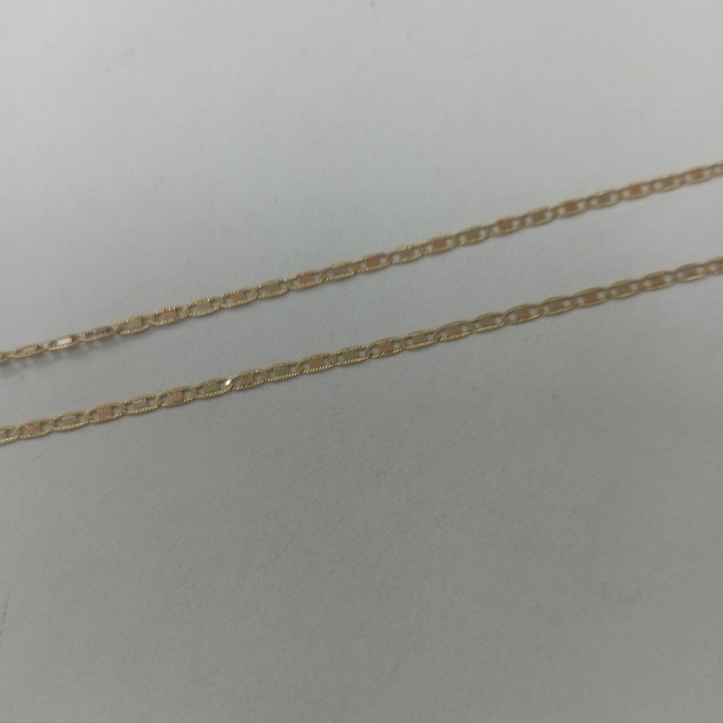 CADENA, MEDALLA RELIGIOSA ORO 10 K 1.8 GRMS (SEMINUEVO)