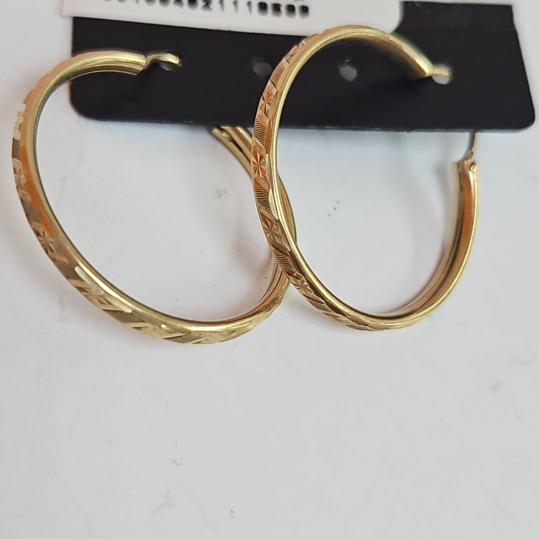 ARRACADAS PAR ORO 10 K 2.2 GRMS (SEMINUEVO)