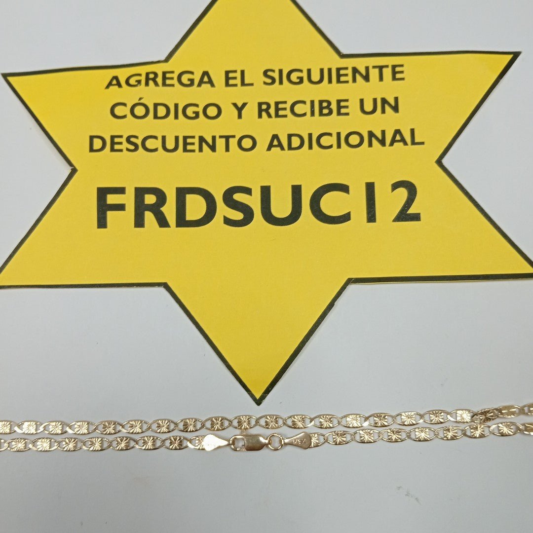 CADENAS GUCHI ORO 14K 55 CM 7 GR (NUEVO)
