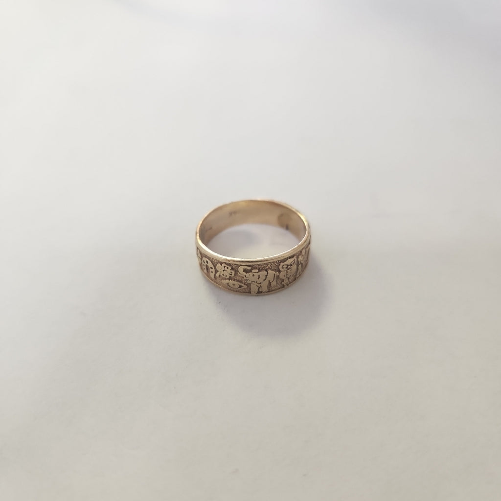 ARGOLLA DE LA SUERTE ORO 14 K 3,70 GRMS (SEMINUEVO)