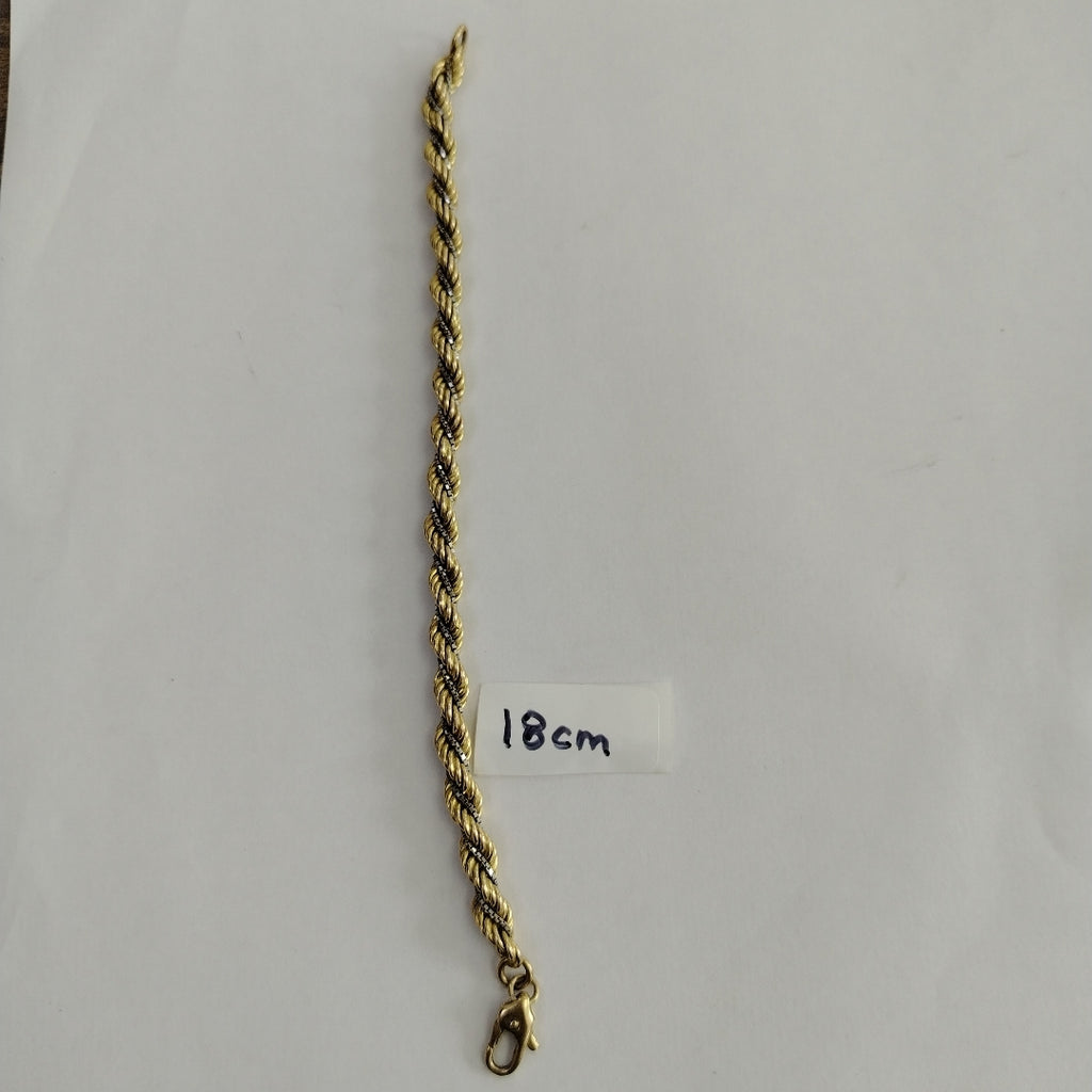 PULSERA ORO, ORO BLANCO 14 K 11.1 GRMS (SEMINUEVO)