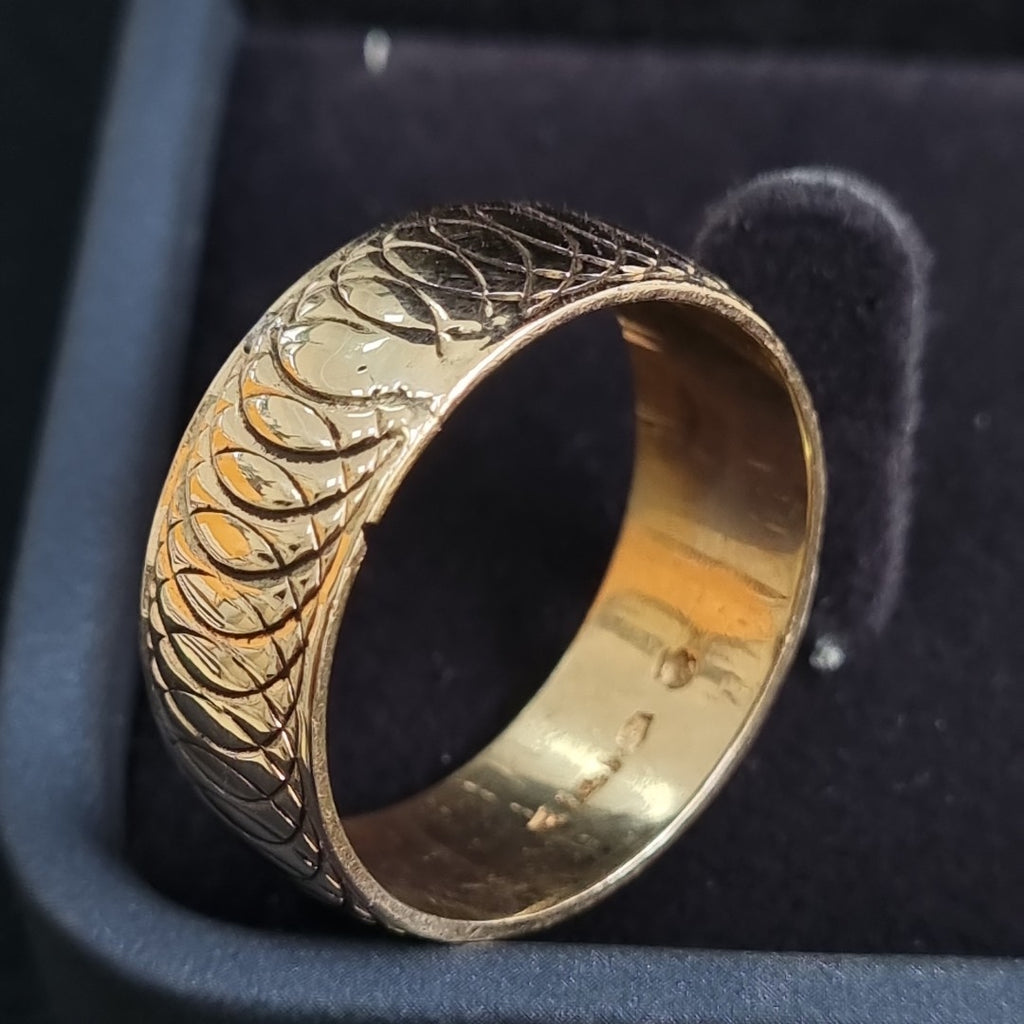 ARGOLLA ORO 14 K 7.6 GRMS (SEMINUEVO)