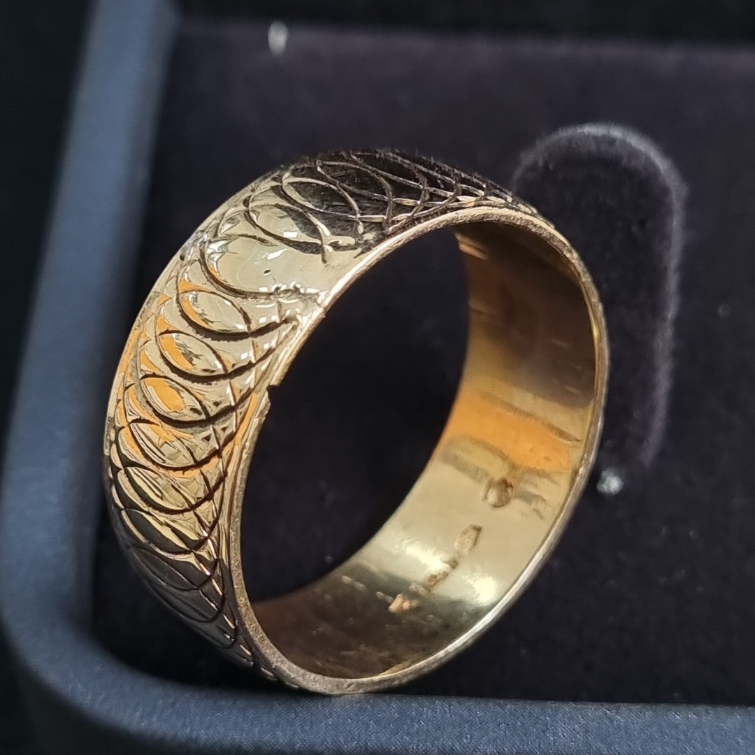 ARGOLLA ORO 14 K 7.6 GRMS (SEMINUEVO)