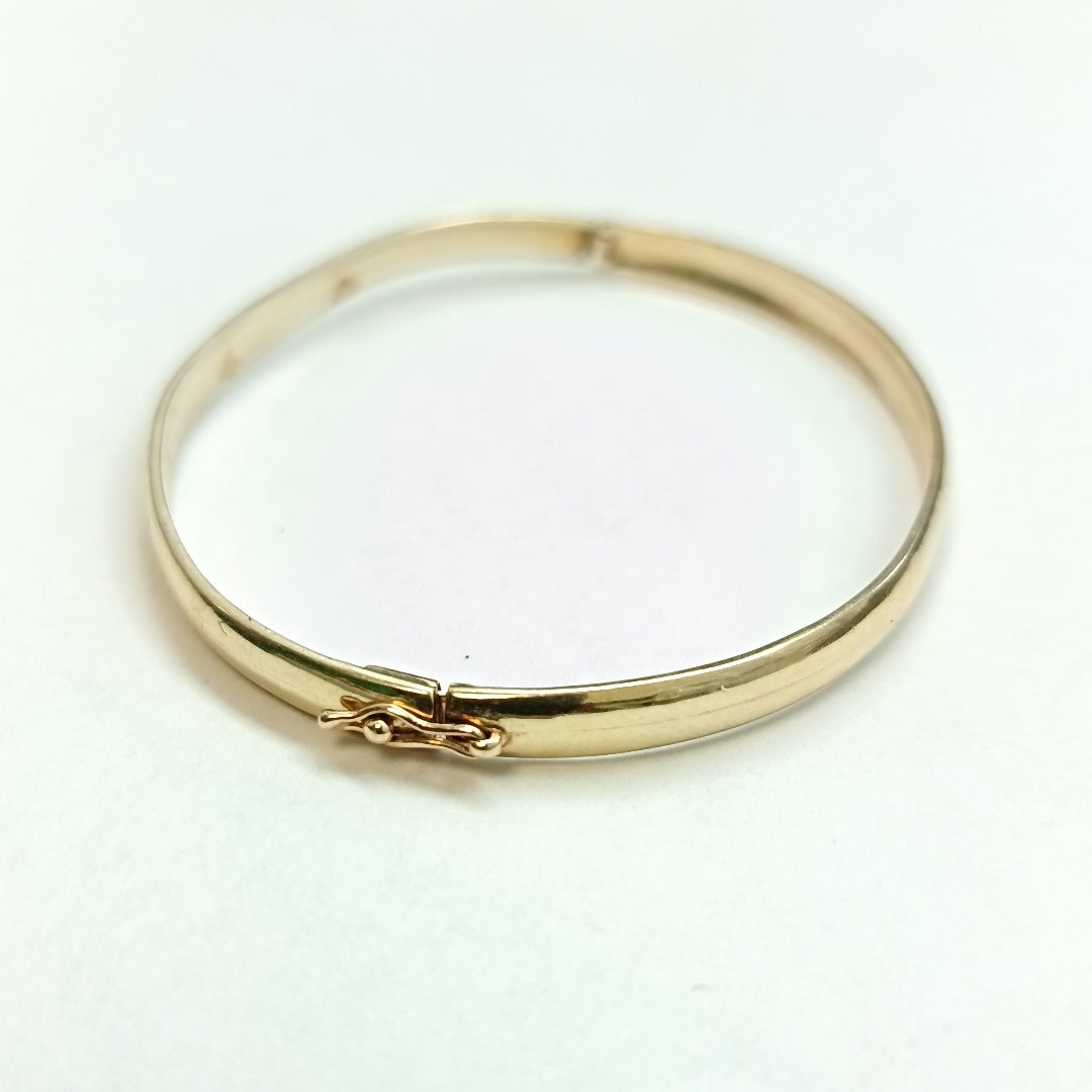 PULSERA RIGIDA ORO 14 K 7.4 GRMS (SEMINUEVO)