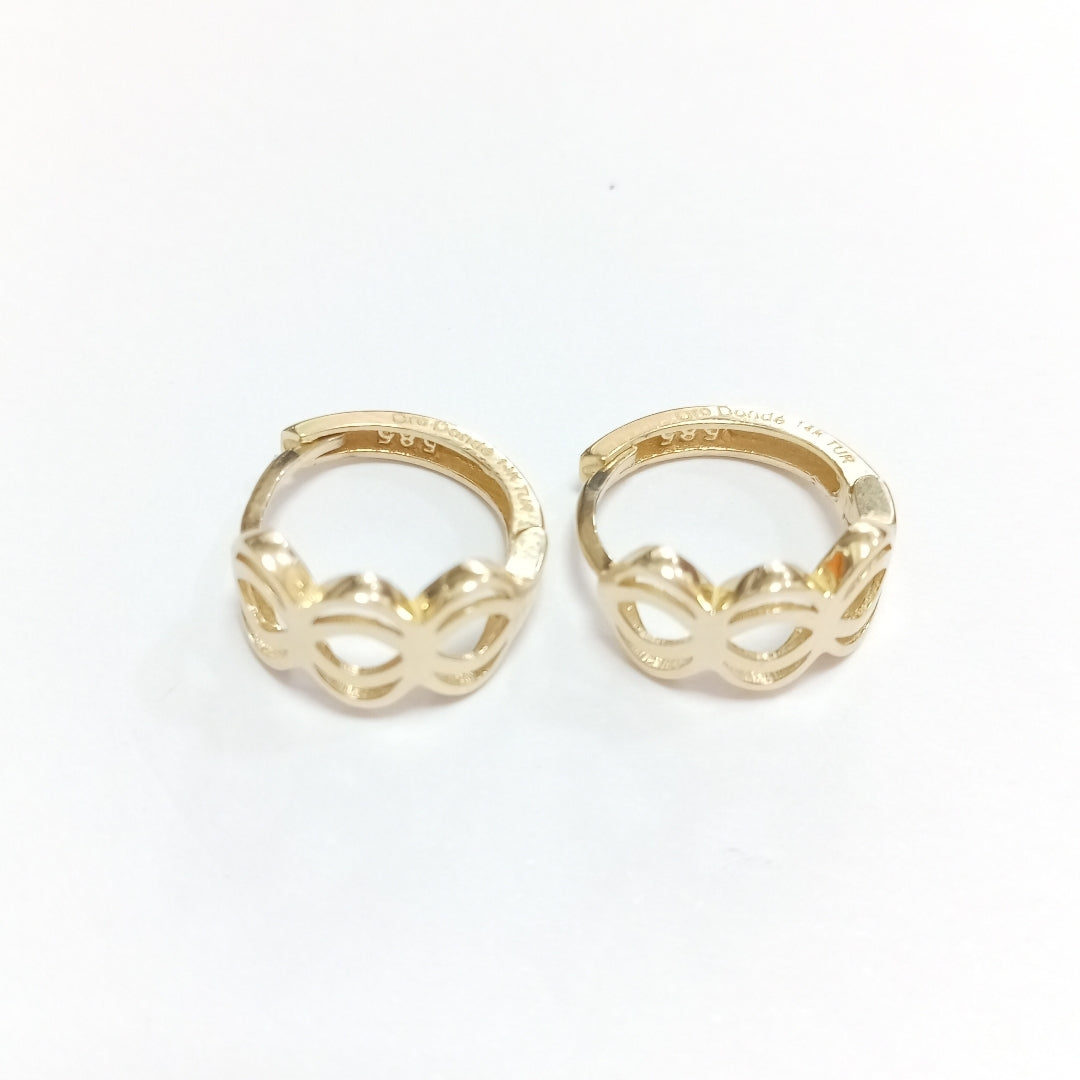HUGGIES ORO 14K 2.1 (NUEVO)