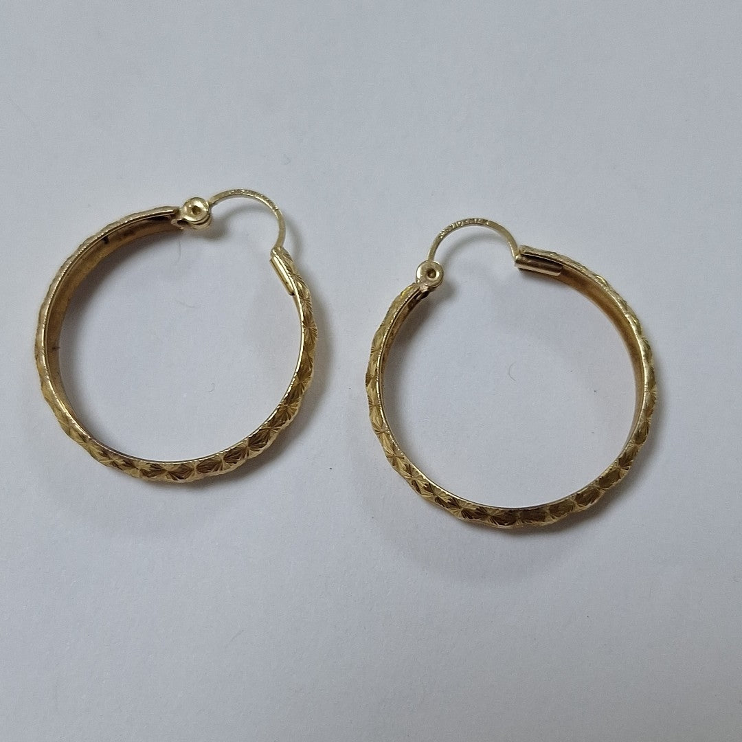 ARRACADAS PAR ORO 10 K 2.8 GRMS (SEMINUEVO)