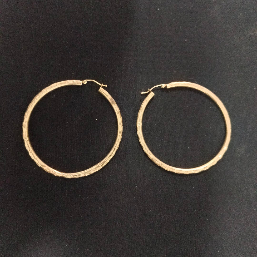 ARRACADAS PAR ORO 14 K 4.1 GRMS (SEMINUEVO)