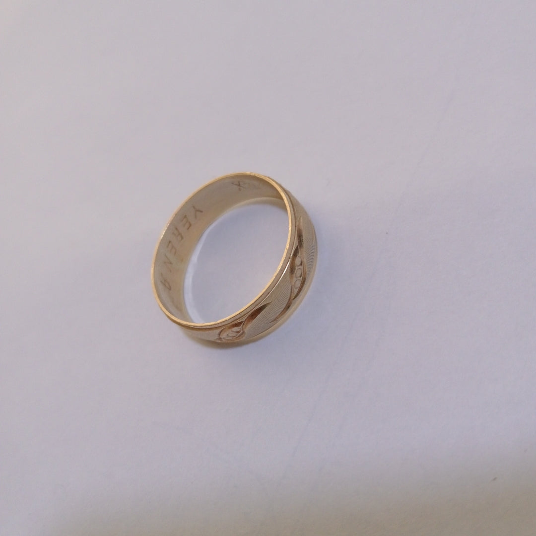 ARGOLLA ORO 10 K 2.2 GRMS (SEMINUEVO)