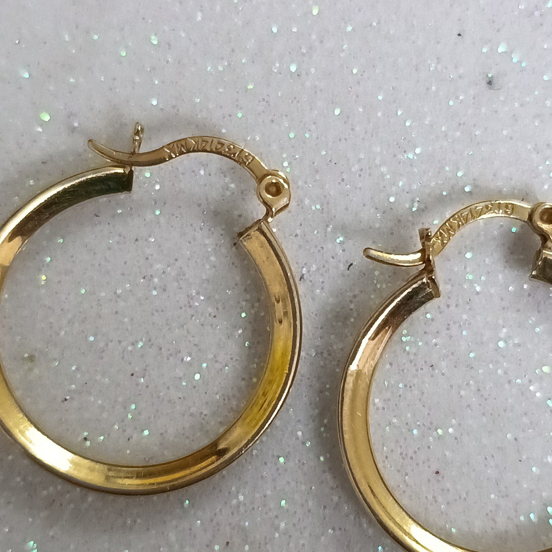ARRACADAS PAR ORO 14 K 3 GRMS (SEMINUEVO)