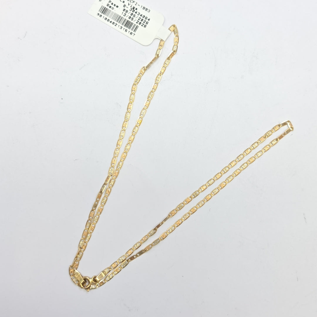 CADENA ORO 14 K 2,70 GRMS (SEMINUEVO)