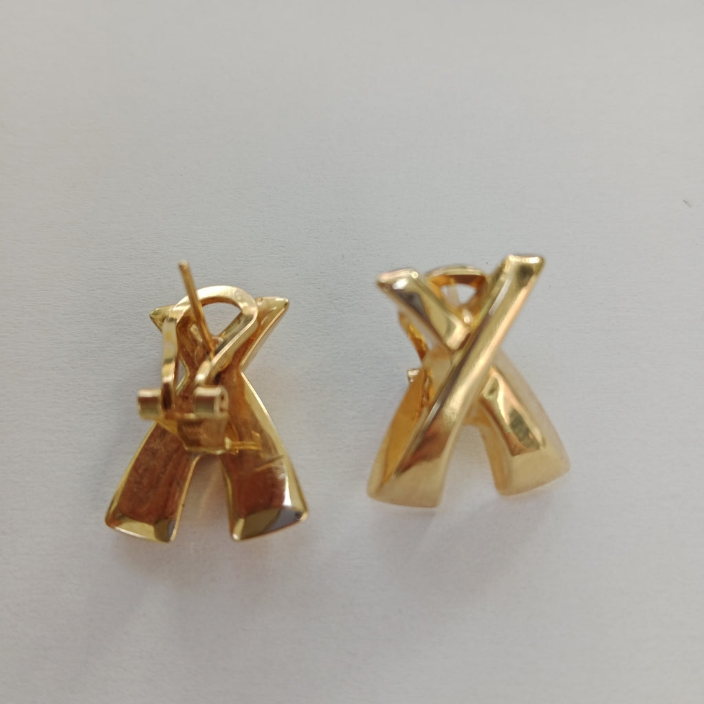 ARETES PAR ORO 14 K 4,80 GRMS (SEMINUEVO)