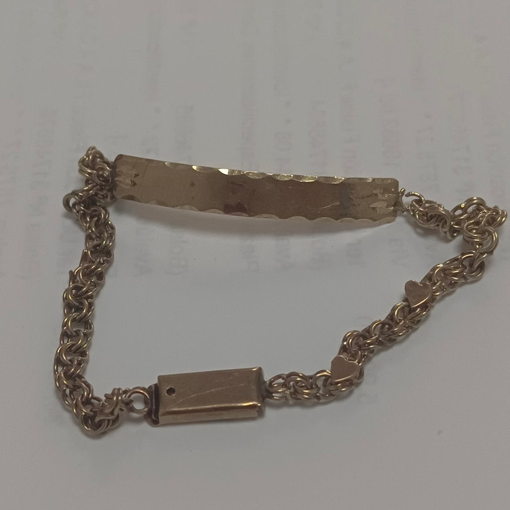 ESCLAVA ORO 14 K 4.1 GRMS (SEMINUEVO)