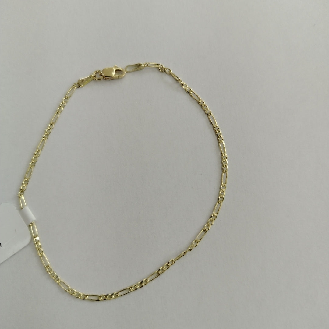 PULSERAS 3X1 ORO 14K 21 CM 1.7 GR (NUEVO)