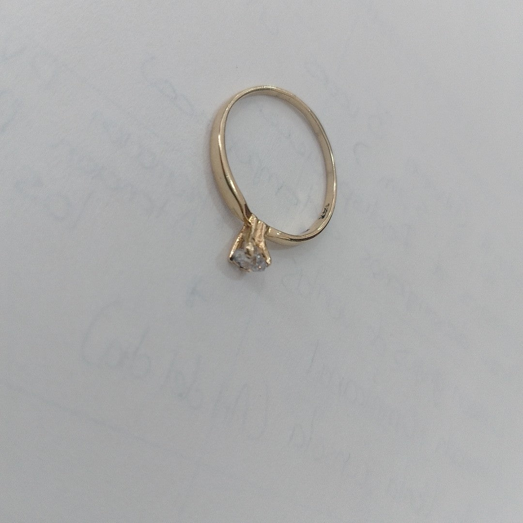 ANILLO ORO 14 K 1,50 GRMS (SEMINUEVO)
