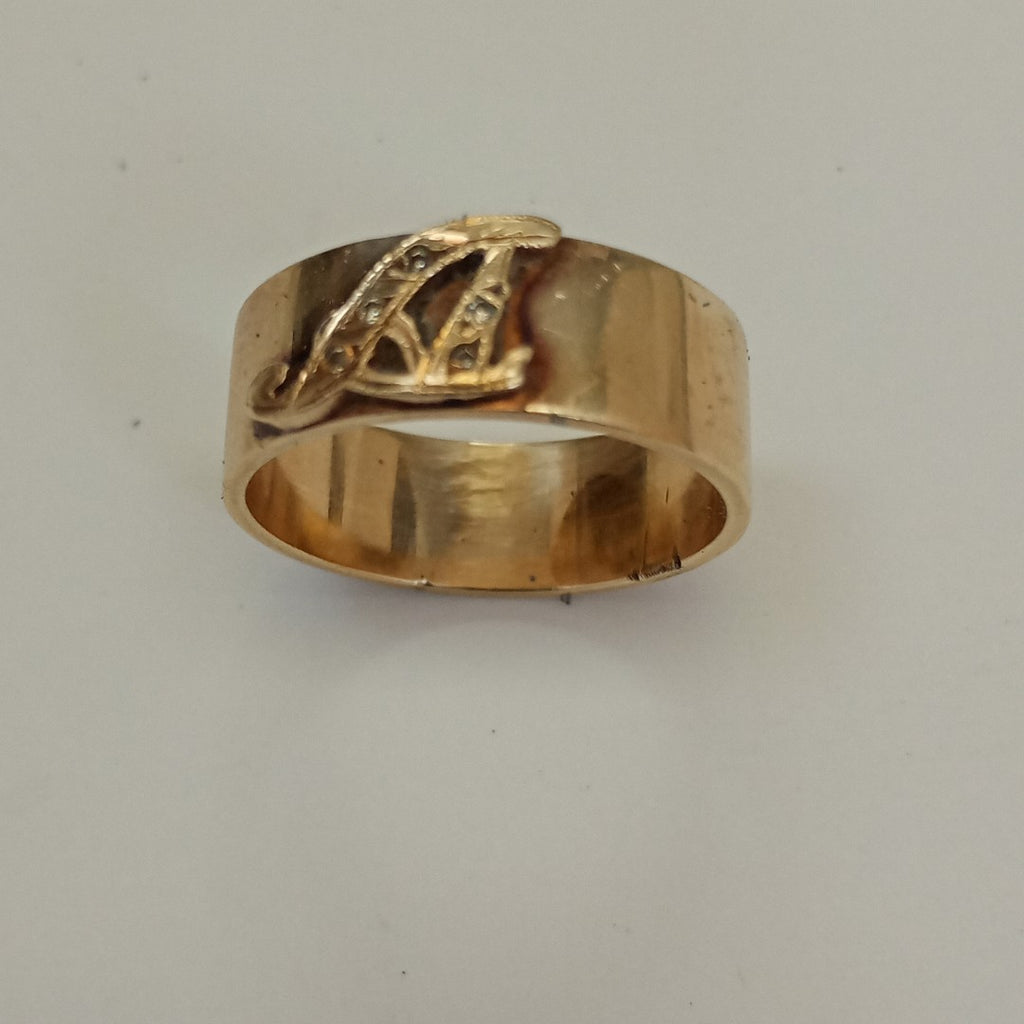 ANILLO ORO 14 K 5.7 GRMS (SEMINUEVO)