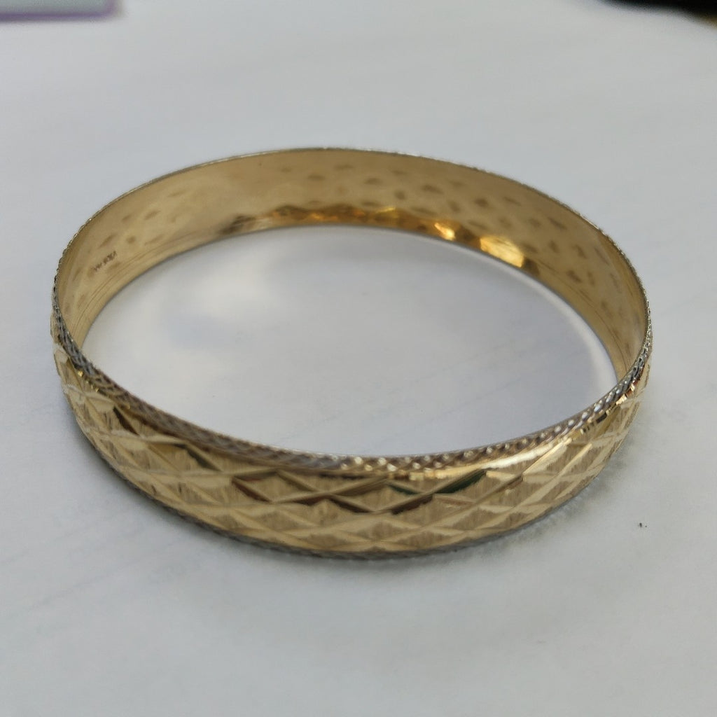 PULSERA RIGIDA ORO 14 K 16.1 GRMS (SEMINUEVO)