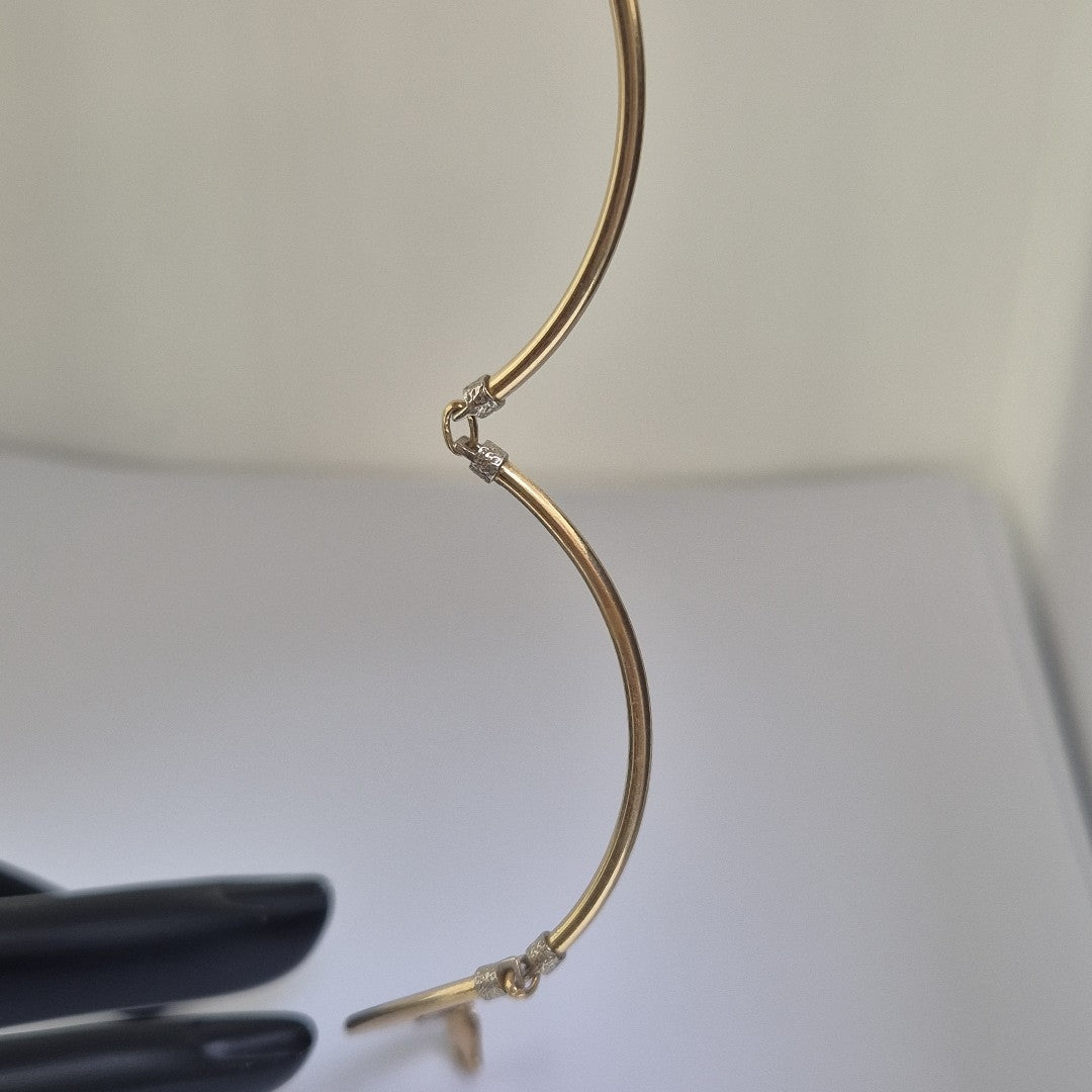 PULSERA ORO, ORO COMBINADO 14 K 5 GRMS (SEMINUEVO)