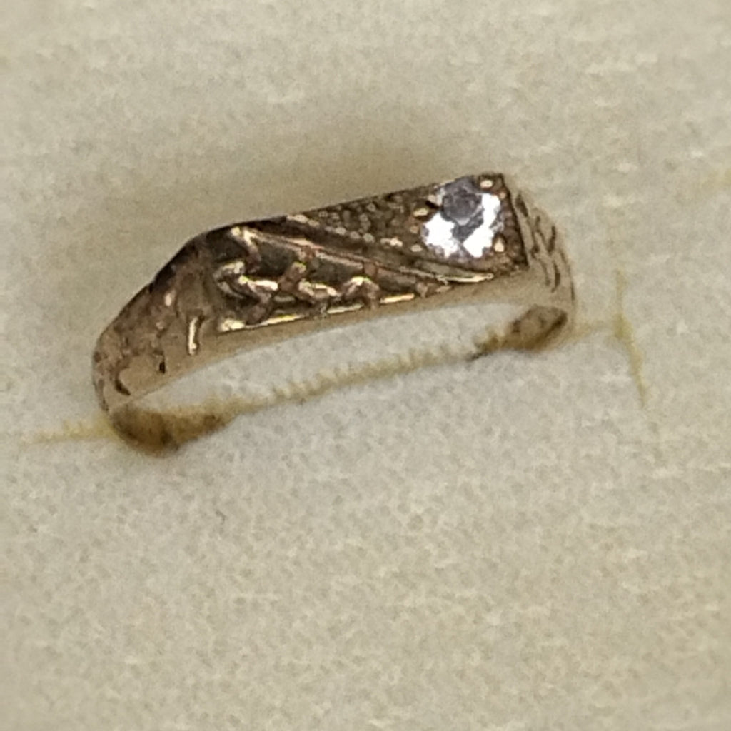 ANILLITO ORO 10 K 1.3 GRMS (SEMINUEVO)