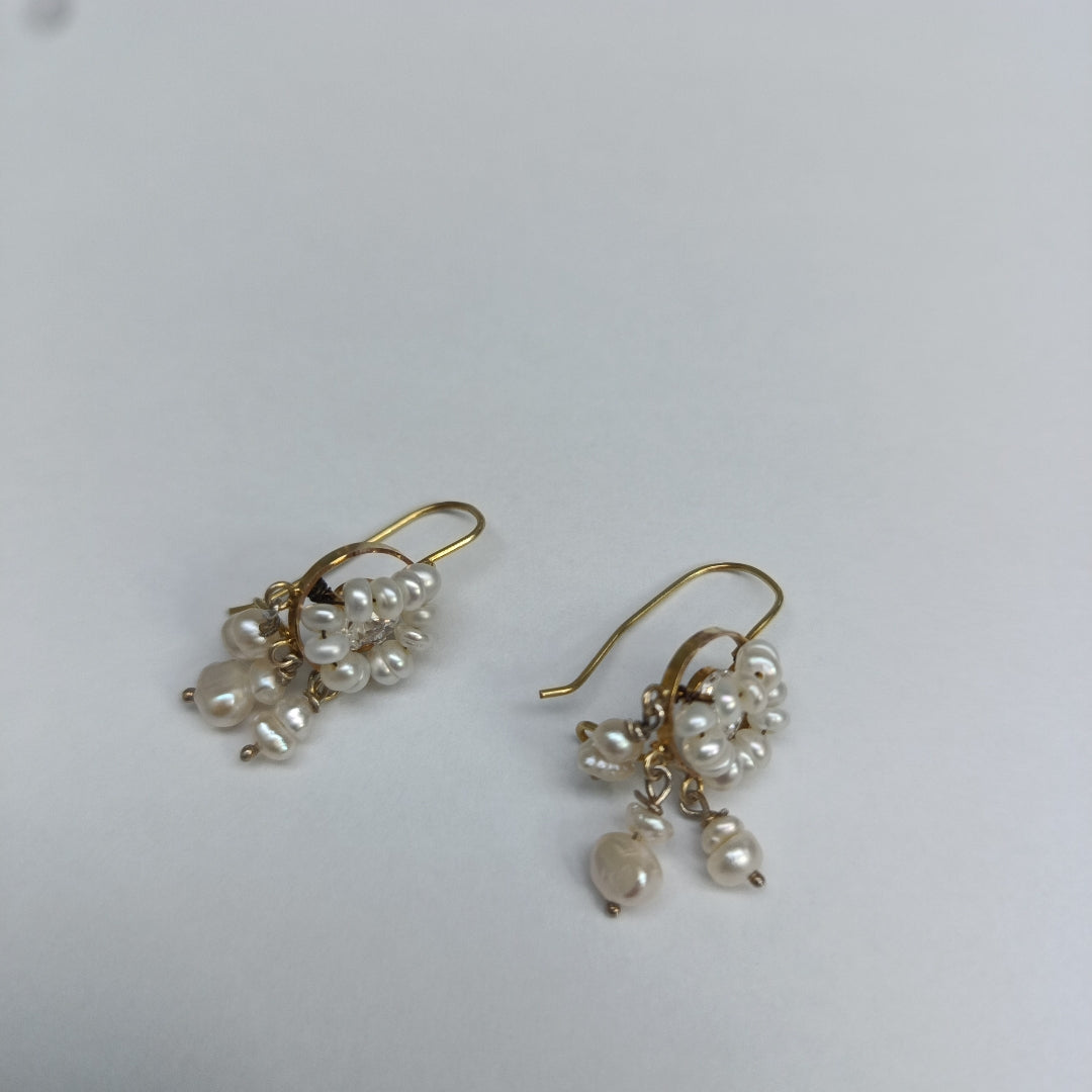 ARETES PAR ORO 10 K 3.3 GRMS (SEMINUEVO)