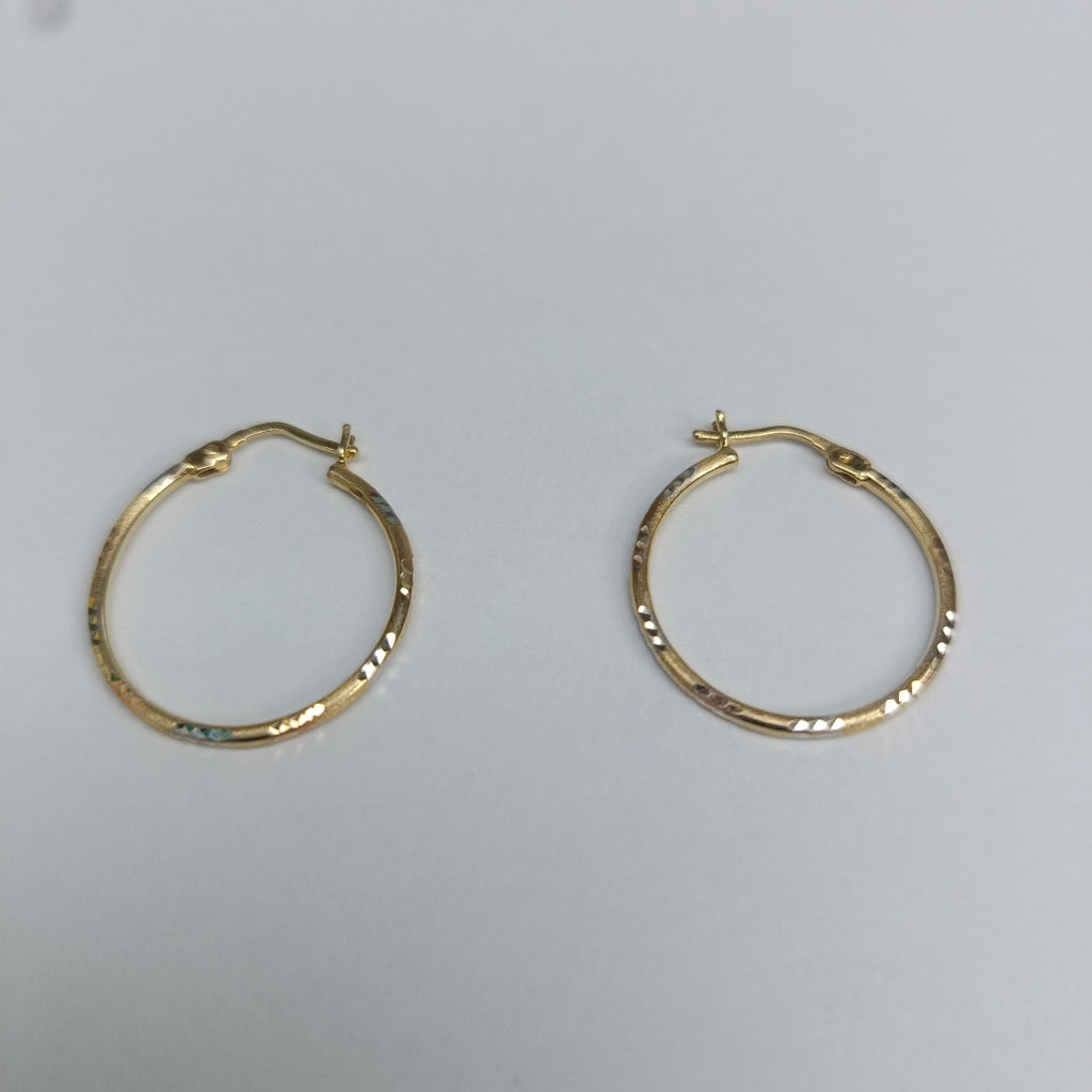 ARRACADAS PAR ORO 10 K 1.1 GRMS (SEMINUEVO)