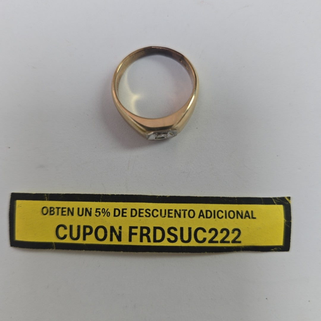 ANILLO ORO 10 K 6 GRMS (SEMINUEVO)