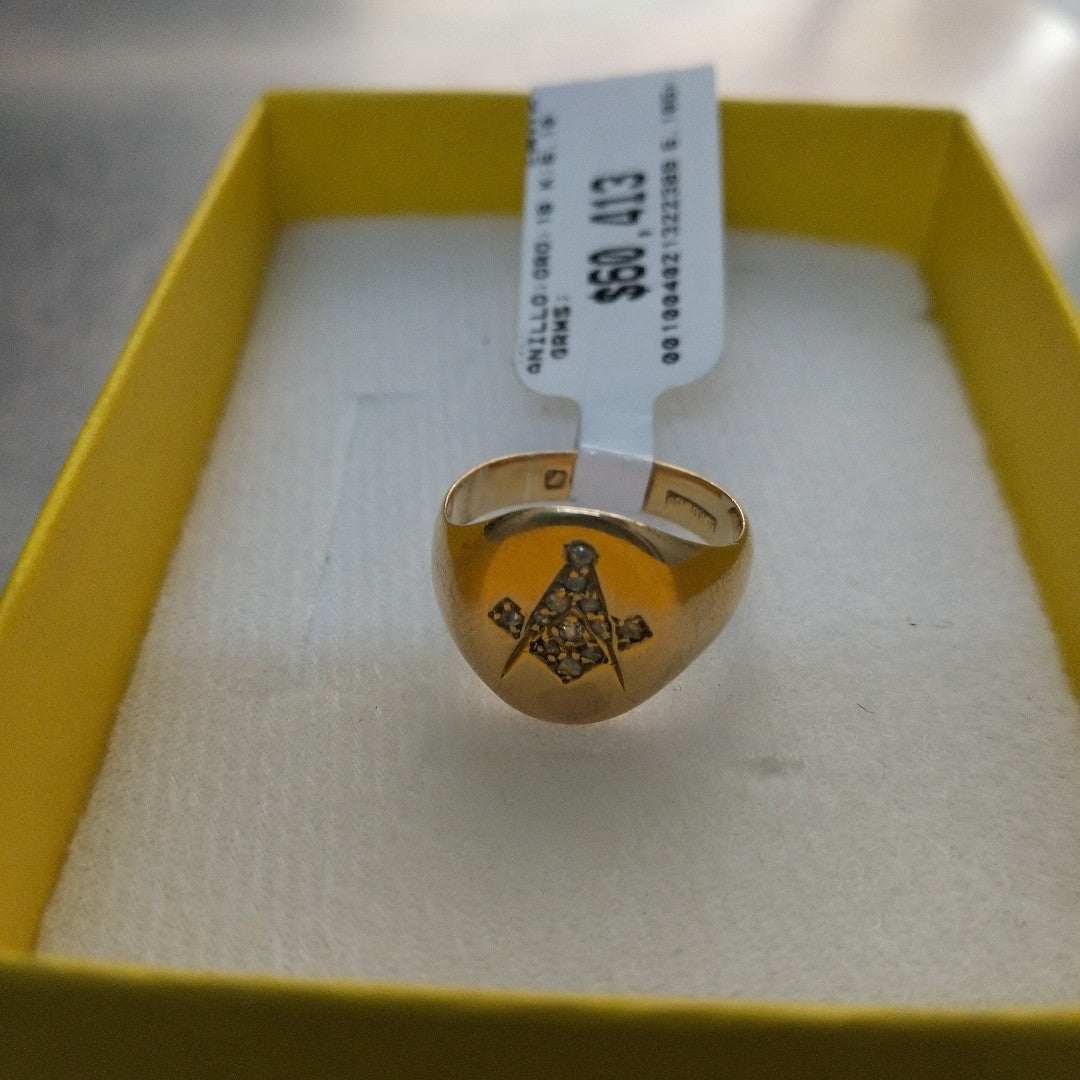 ANILLO ORO 18 K 6,10 GRMS (SEMINUEVO)
