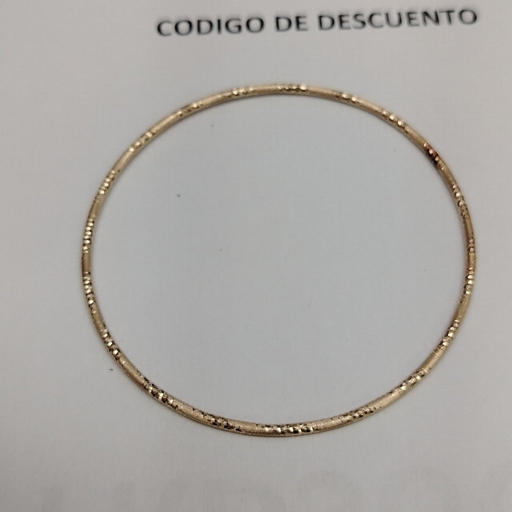 PULSERA RIGIDA ORO 10 K 2.8 GRMS (SEMINUEVO)