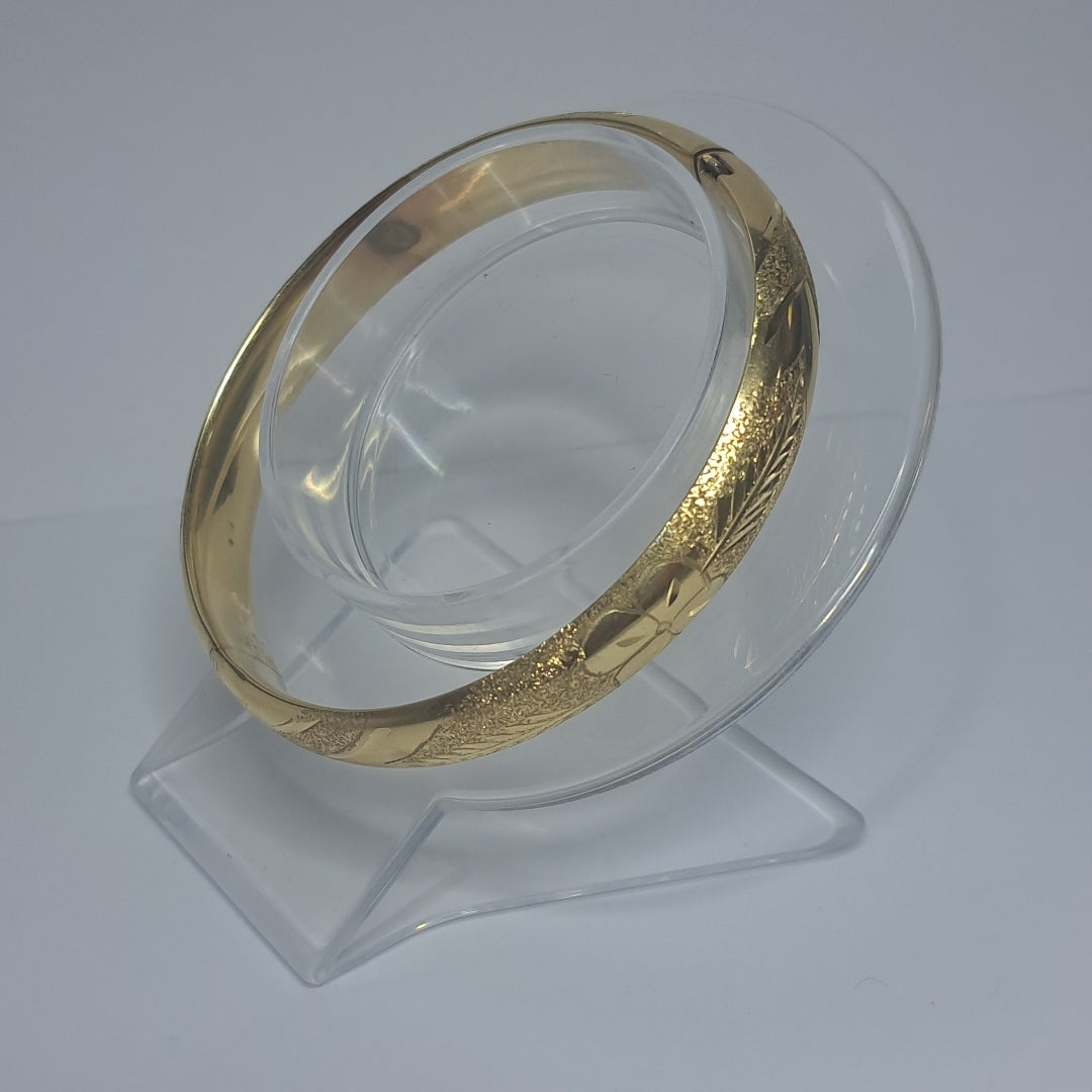 PULSERA RIGIDA ORO 14 K 14.5 GRMS (SEMINUEVO)