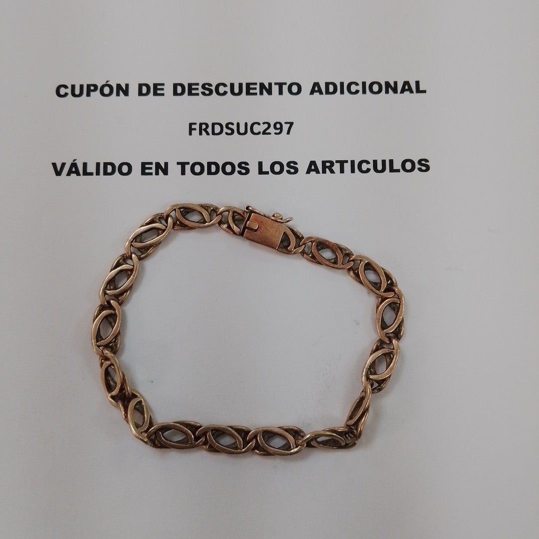 PULSERA ORO 10 K 16.5 GRMS (SEMINUEVO)