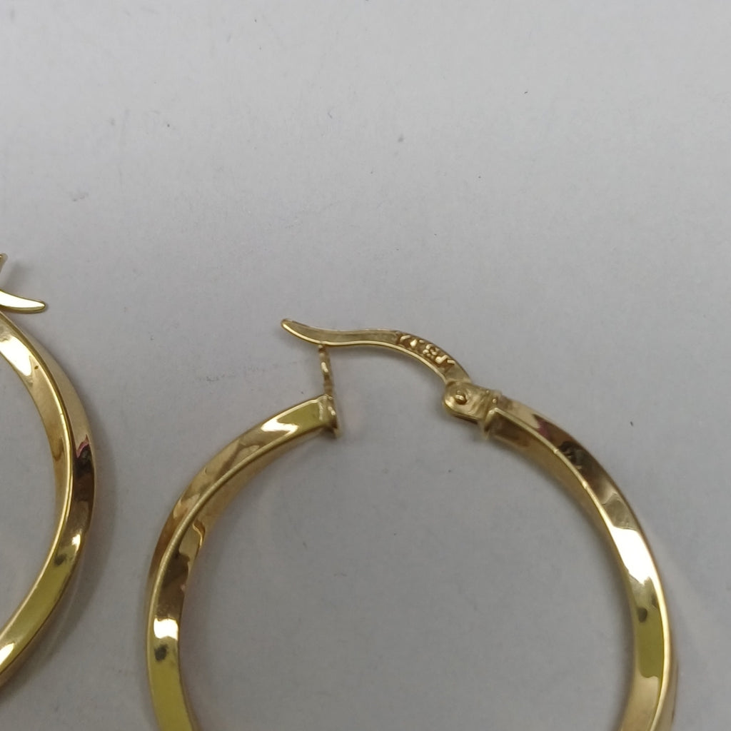 ARRACADAS PAR ORO 14 K 2,20 GRMS (SEMINUEVO)