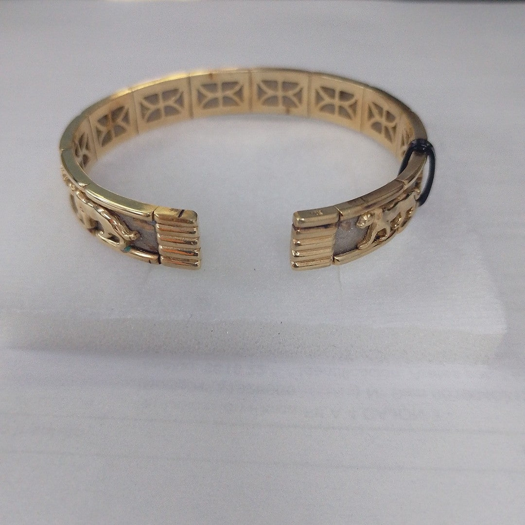BRAZALETE ORO 14 K 30.8 GRMS (SEMINUEVO)